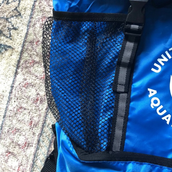 USAS United States Aquatic Sports nylon backpack knapsack book bag - Picture 3 of 16